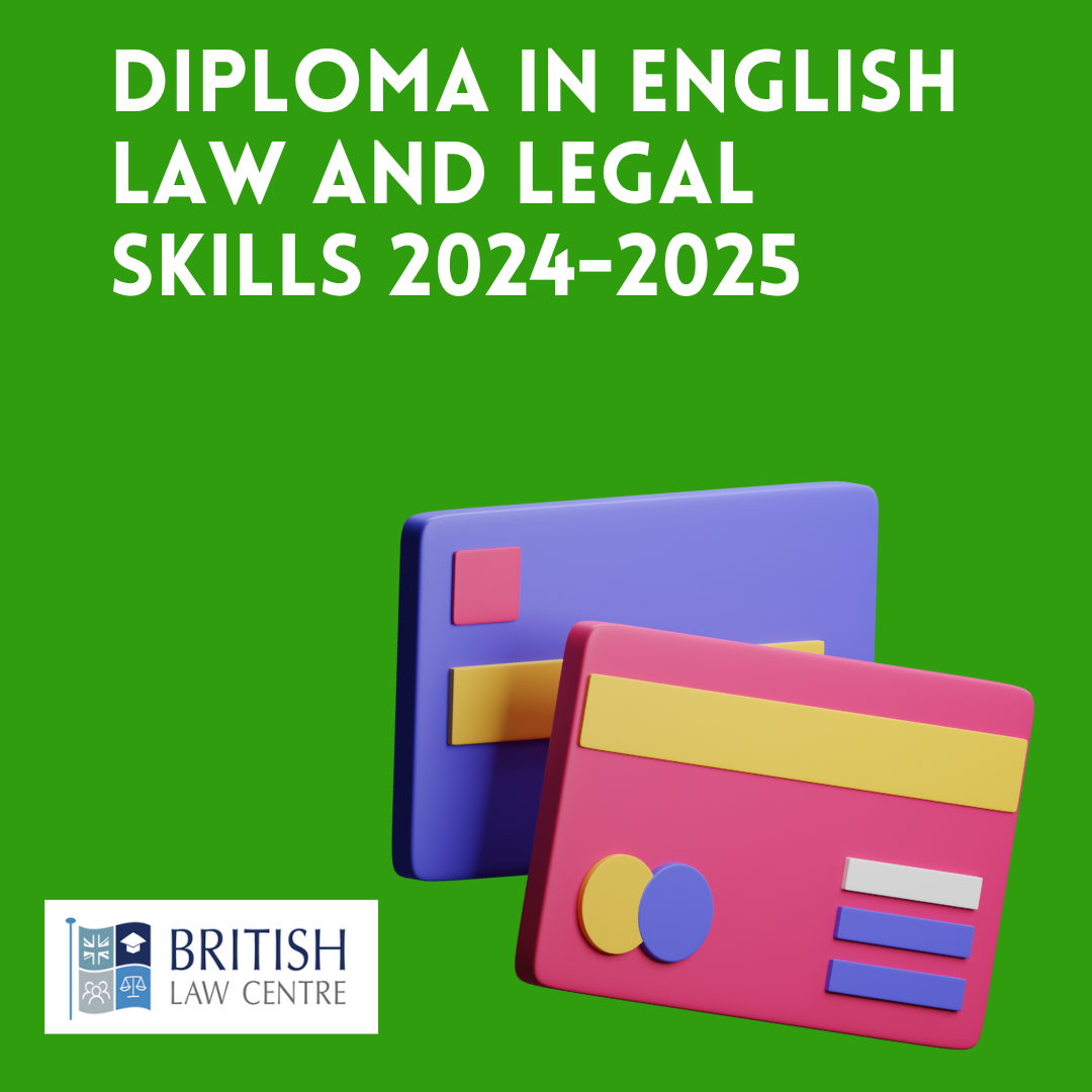 2024-2025 BLC Diploma in English Law & Legal Skills